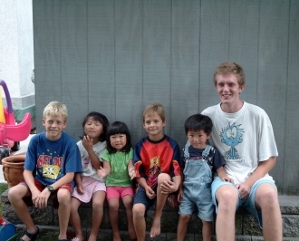 Children group picture - Windsor, Canada, July 2003