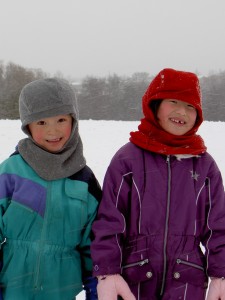 Sledging in February - 200m from home