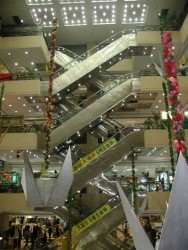 Inside the department store. Used with kind permision of William Porter.