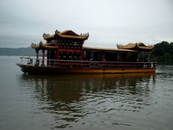 Boat on the West Lake