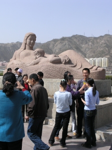 Mother of the Yellow River Sculpture