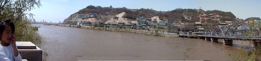 Yellow River and the Iron Bridge