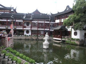 Renovated building in Shanghai Old Town