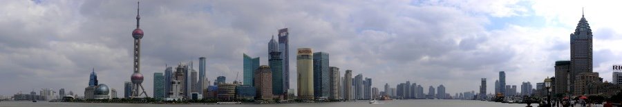 SKyline along the Huangpu River
