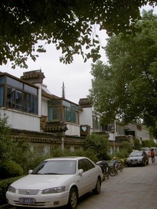 Housing close to the garden