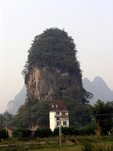 Cykling in the countryside, just outside Yangshou