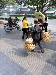 Old lady in Guilin