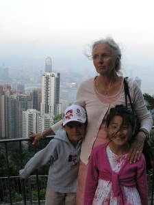 On top of Victoria Peak