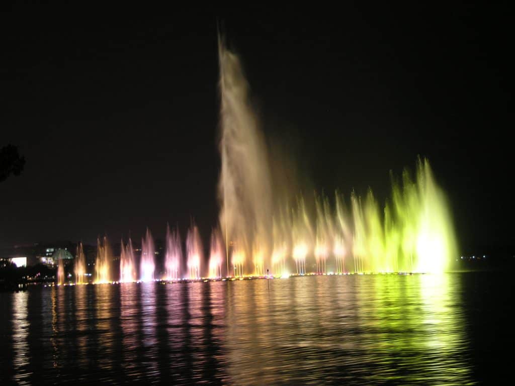 Hangzhou, west lake sun set