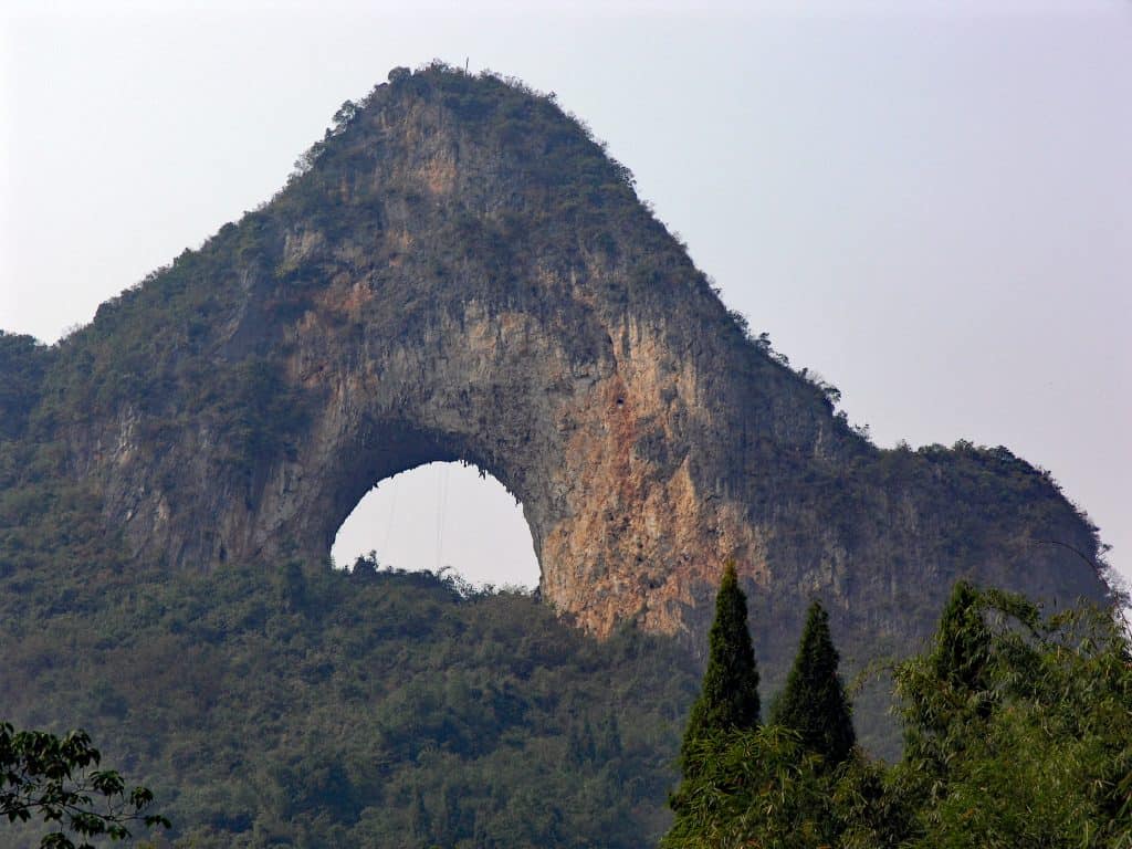 Yangshou, Moon Hill